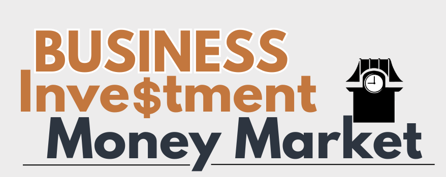 Business money market logo